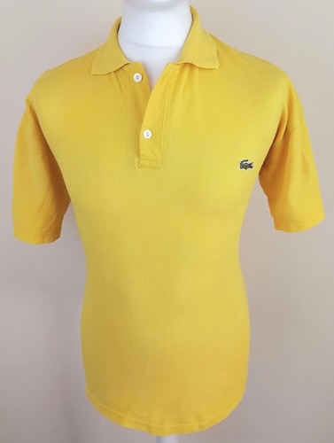 Mens lacoste polo shirt - shirt, yellow