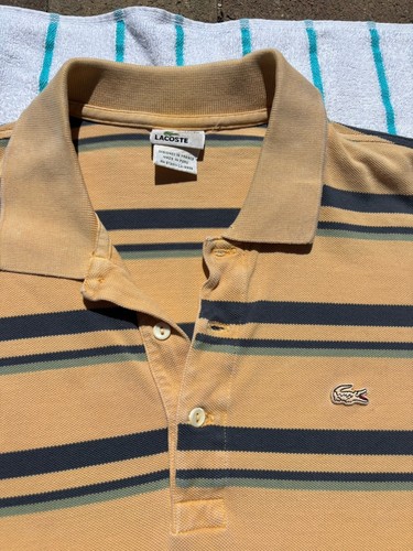 100 authentic lacoste vintage - 100%,