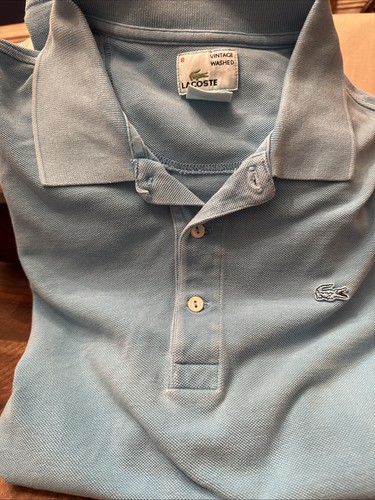 Vtg lacoste vintage - vtg, washed