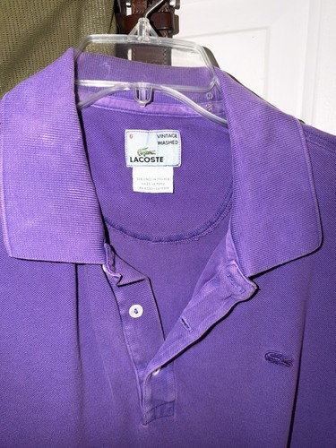 Lacoste vintage washed men - vintage, men's